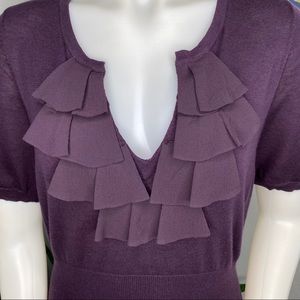 Anne Taylor Loft Cotton Knit Dress